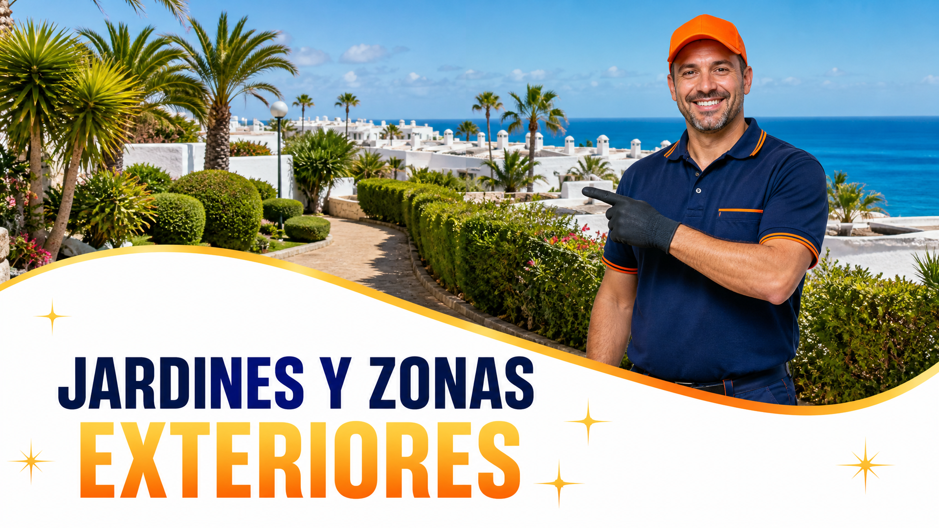Jardines y zonas exteriores - BCLEANSUR Comunidades